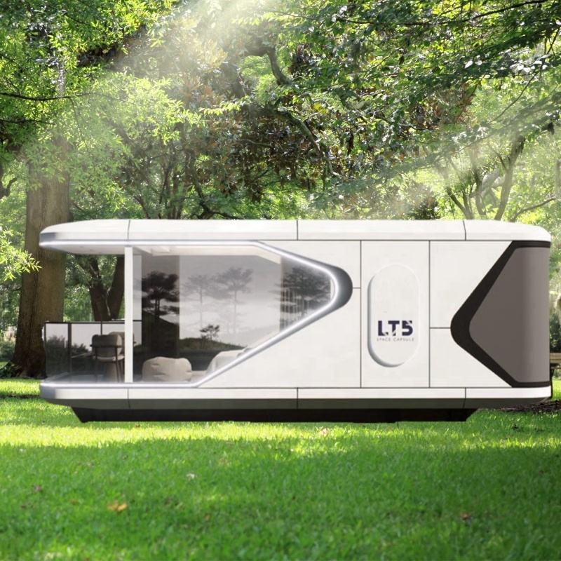 Container modern prefabricated homes building plan Cabin Mobile Sm all_Capsule Room High Quality_And Customizable Vacation Resid
