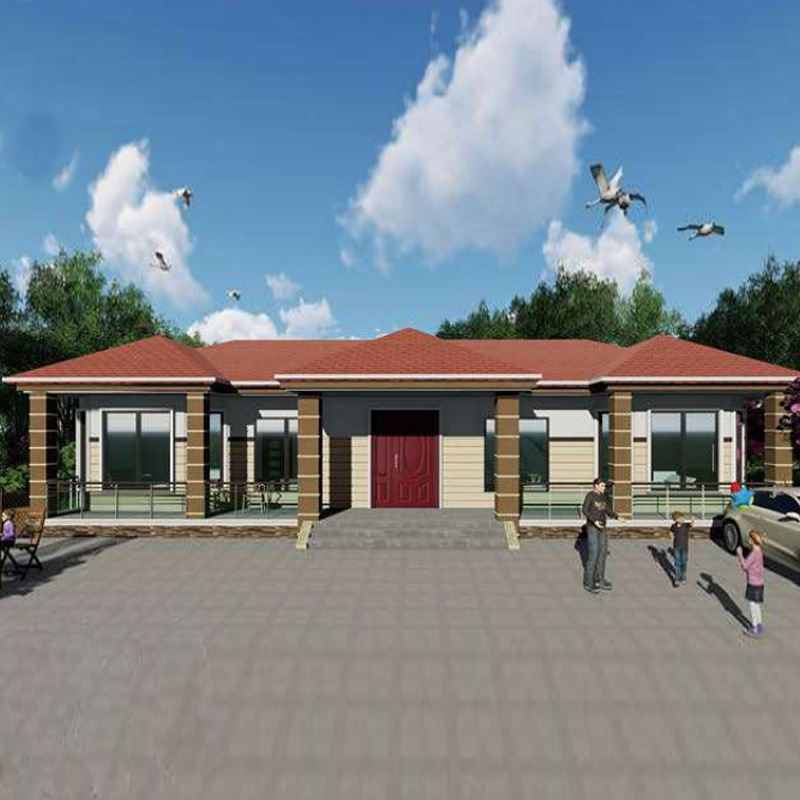 Single Layer Light Steel Keel Structure Residential Building,Rural Self Built House,Vacation Tourism