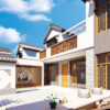 Courtyard Homestay, Rural Self Built House Design Drawings, Ancient Villa, Mobile House, Integrated House, Light Steel Villa
