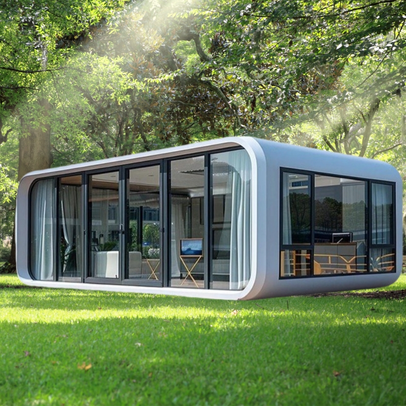 Container modern prefabricated homes building plan Cabin Mobile Sm all_Capsule Room High Quality_